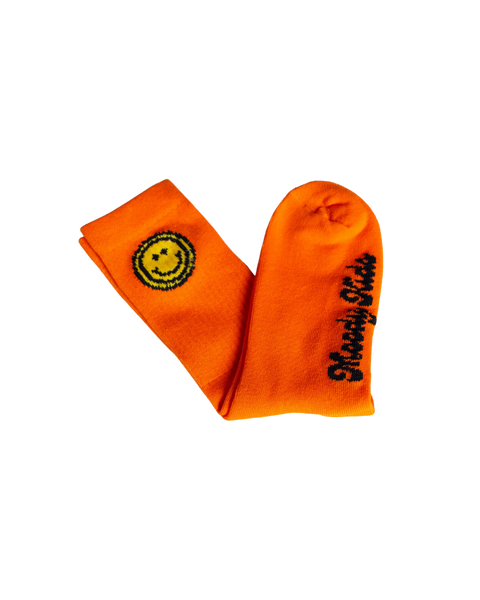 Moody Kids Logo Socks - Orange