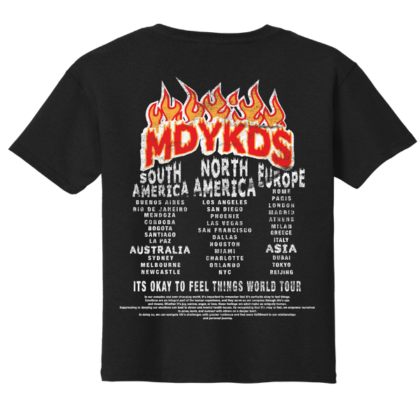 Youth Boy - Moody Kids World Tour Tee